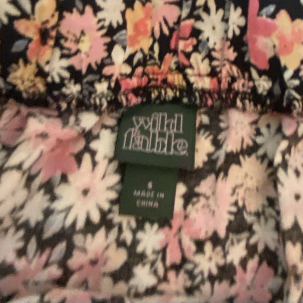 Floral Ruffle Skirt - Picture 2 of 2